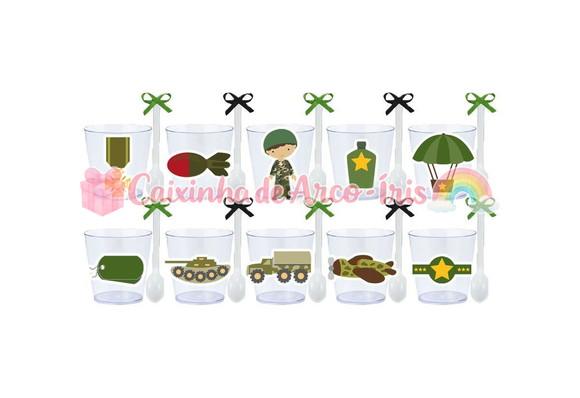 Copinhos com Colherzinhas: Exército