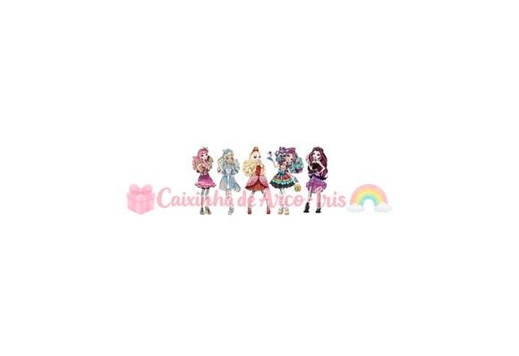 100 Mini Apliques 3,5cm: Ever After High