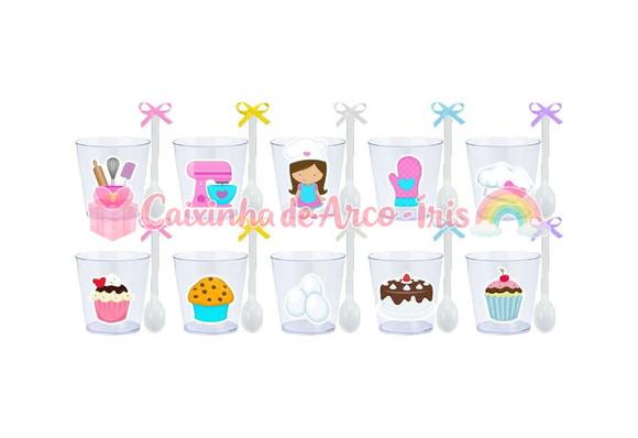 Copinhos com Colherzinhas: Confeitaria