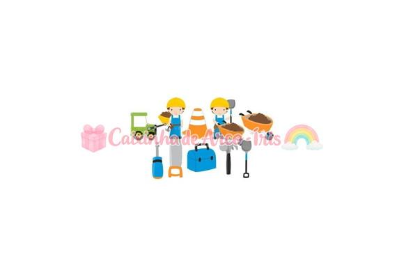 100 Mini Apliques 3,5cm: Construtor