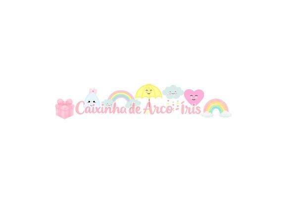 100 Mini Apliques 3,5cm: Chuva de Amor
