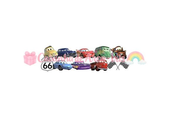 100 Mini Apliques 3,5cm: Carros