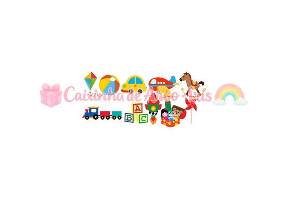 100 Mini Apliques 3,5cm: Brinquedos