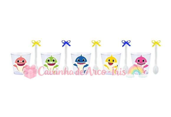 Copinhos com Colherzinhas: Baby Shark