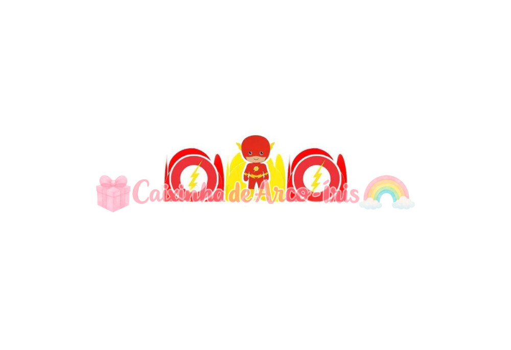 100 Forminhas / Toppers: Flash