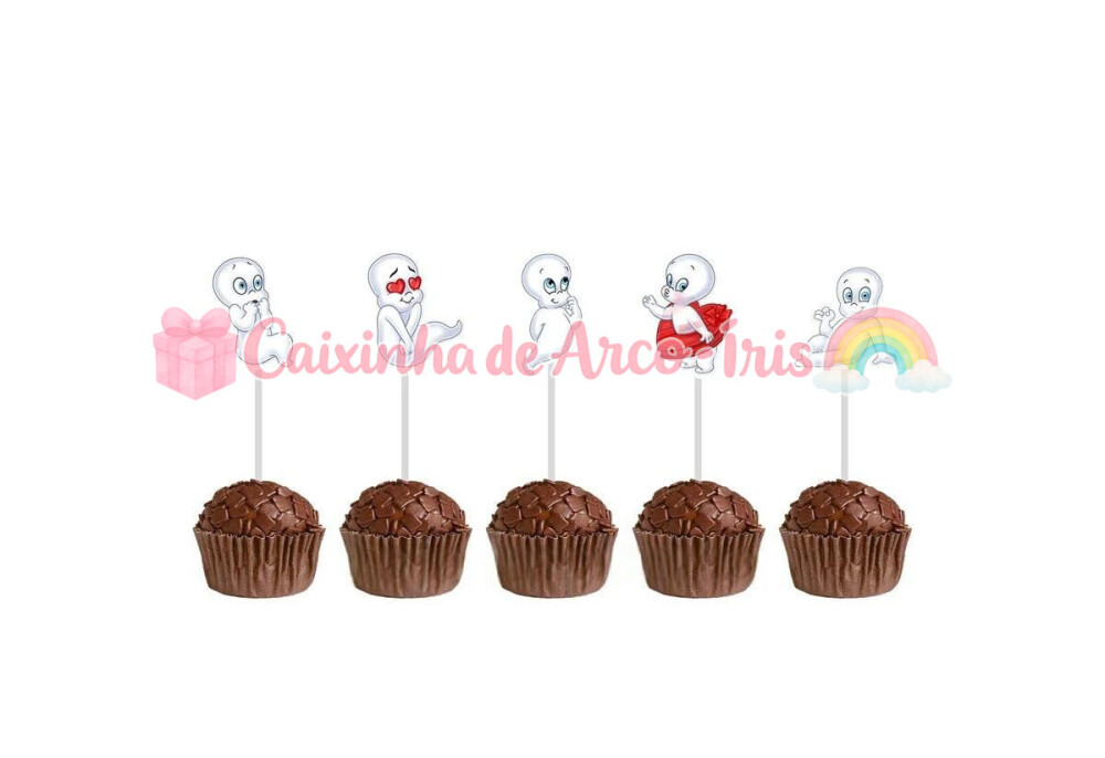 100 Forminhas / Toppers: Gaspazinho