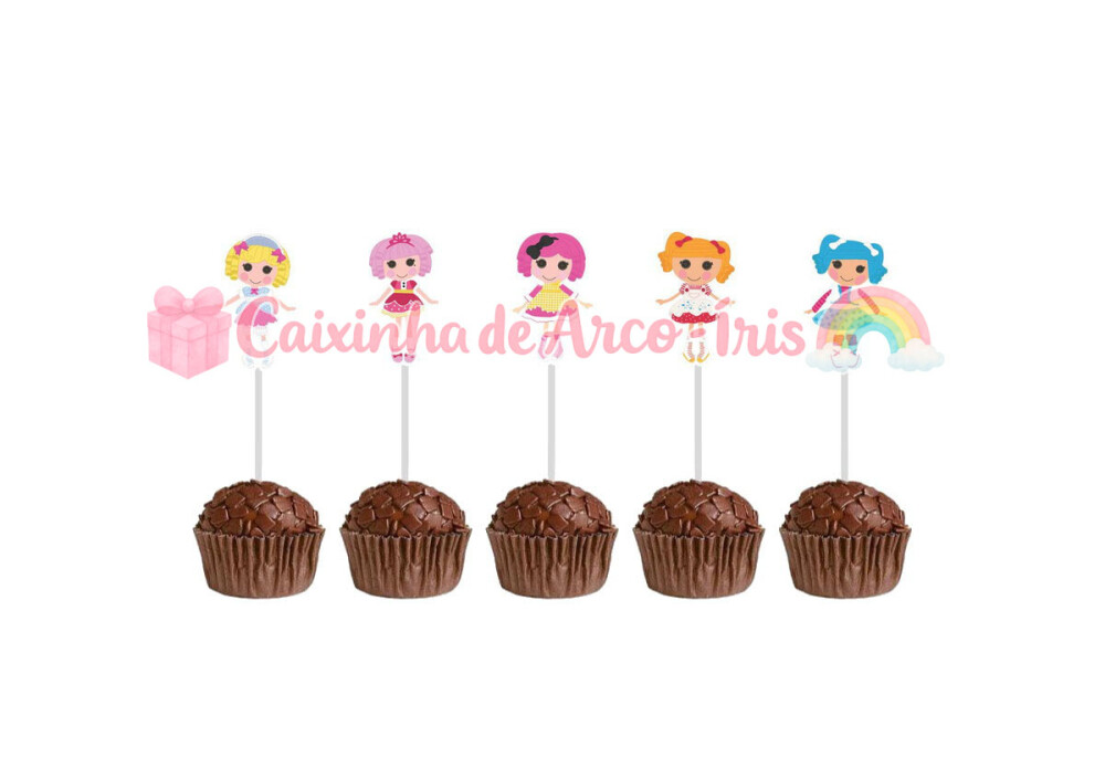 100 Forminhas / Toppers: Lalaloopsy