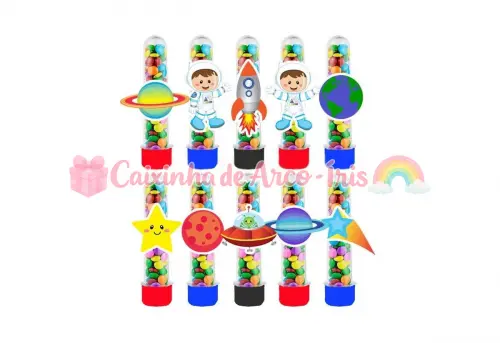 Apliques para Tubetes: Astronauta