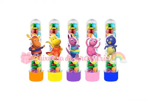 Apliques para Tubetes: Backyardigans
