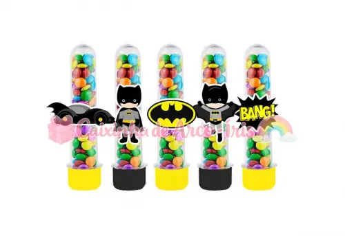 Apliques para Tubetes: Batman