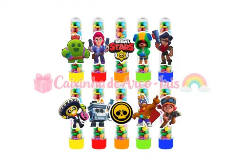 Apliques para Tubetes: Brawl Stars
