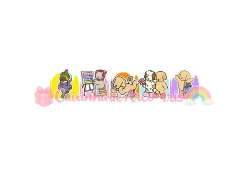 100 Forminhas / Toppers: Bobbie Goods