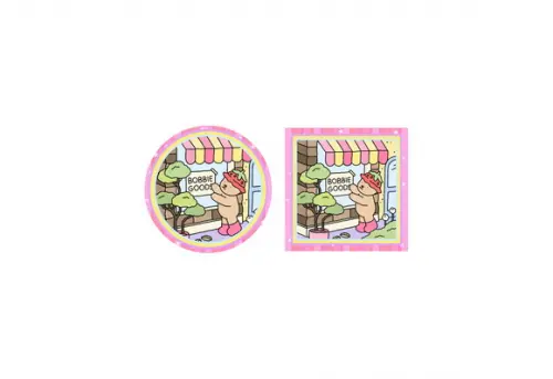 Adesivo 5x5cm - Bobbie Goods