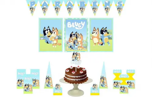 Kit Festa - Bluey Menino