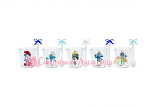 Copinhos com Colherzinhas: Smurfs