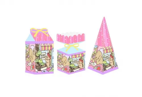 Caixa Milk / Meia Bala / Pirâmide - Bobbie Goods