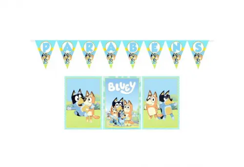 Bandeirola / Pôsteres - Bluey Menino