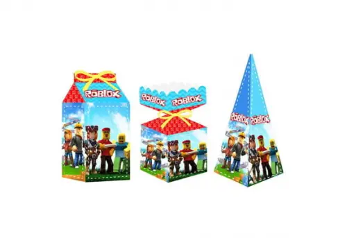 Caixa Milk / Meia Bala / Pirâmide - Roblox Menino