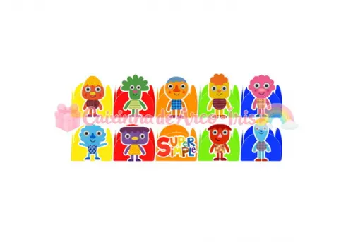 100 Forminhas / Toppers: Super Simple Songs
