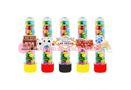 Apliques para Tubetes: Cassino Las Vegas