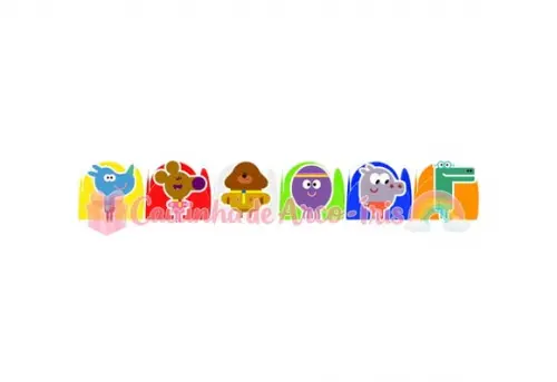 100 Forminhas / Toppers: Hey Duggee