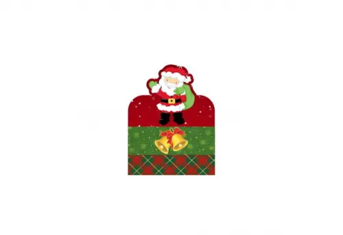 Porta Bis Duplo - Natal Papai Noel