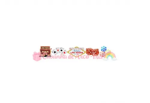 100 Mini Apliques 3,5cm: Cassino Las Vegas