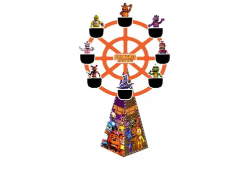Caixa Roda Gigante - Five Nights At Freddy's