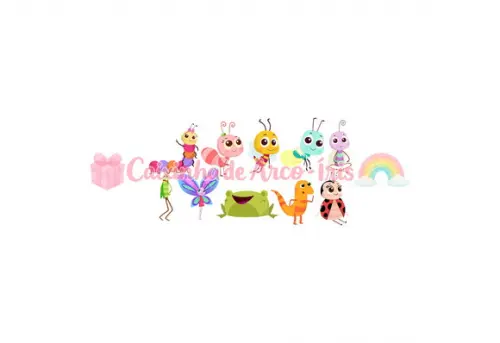 100 Mini Apliques 3,5cm: Bia e Nino