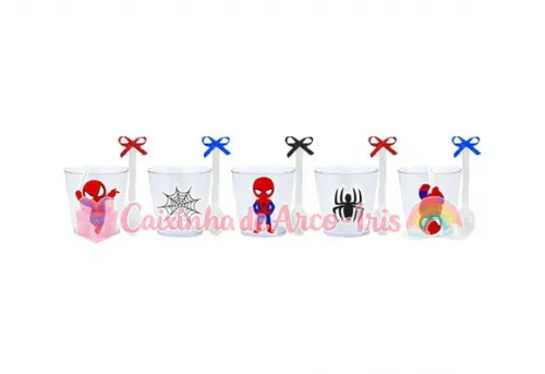 Copinhos com Colherzinhas: Homem-aranha Cute