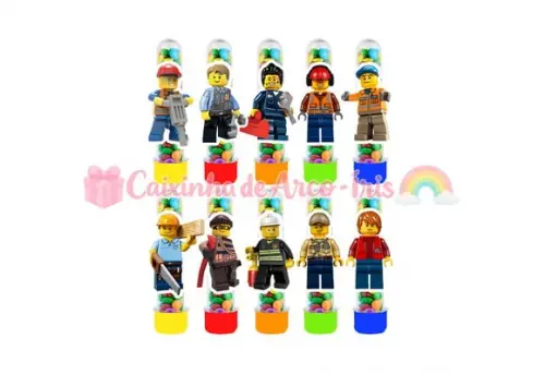 Apliques para Tubetes: Lego