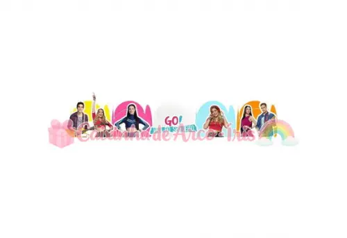 100 Forminhas / Toppers: Go! Viva do Seu Jeito