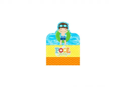 Porta Bis Duplo - Pool Party Menino