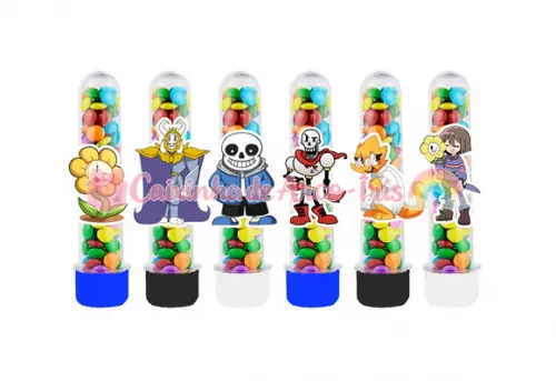 Apliques para Tubetes: Undertale