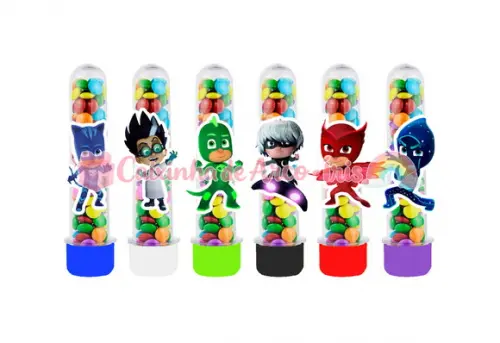 Apliques para Tubetes: Pj Mask