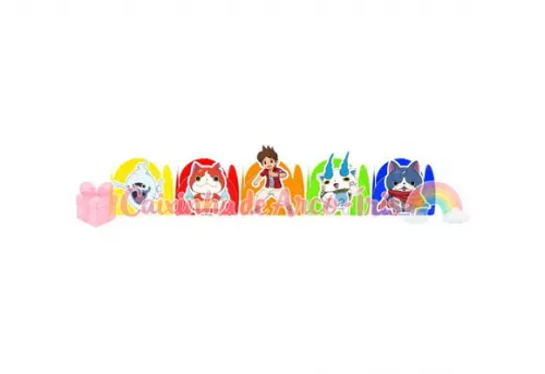 100 Forminhas / Toppers: Yo-kai Watch
