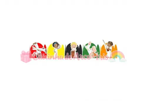 100 Forminhas / Toppers: Capoeira