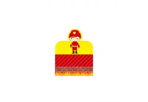 Porta Bis Duplo - Bombeiro