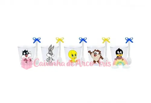 Copinhos com Colherzinhas: Baby Looney Tunes