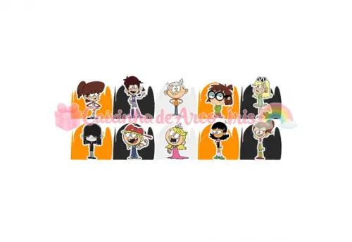 100 Forminhas / Toppers: The Loud House