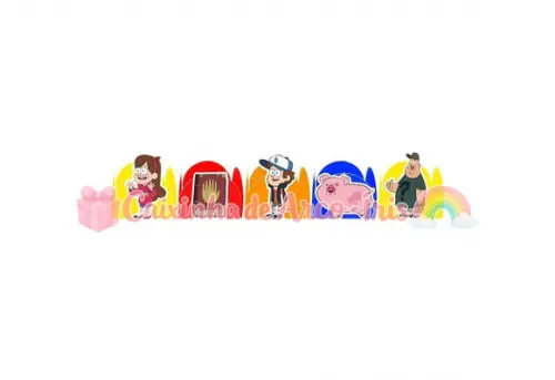 100 Forminhas / Toppers: Gravity Falls
