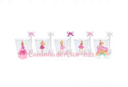 Copinhos com Colherzinhas: Barbie