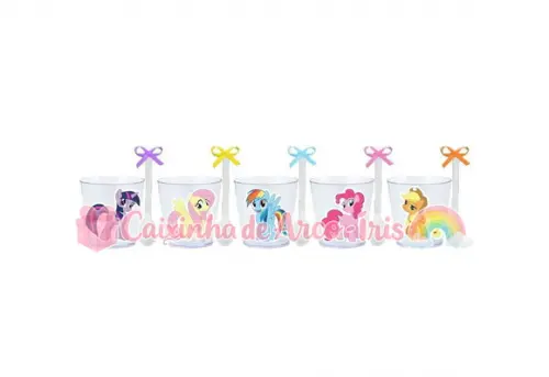 Copinhos com Colherzinhas: My Little Pony