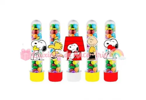 Apliques para Tubetes: Snoopy