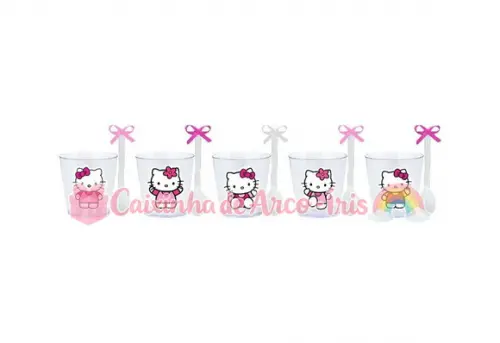 Copinhos com Colherzinhas: Hello Kitty