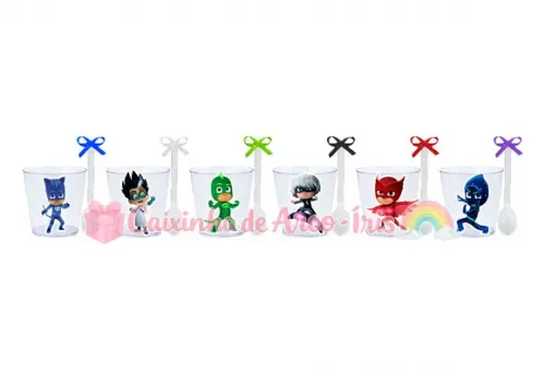 Copinhos com Colherzinhas: Pj Mask