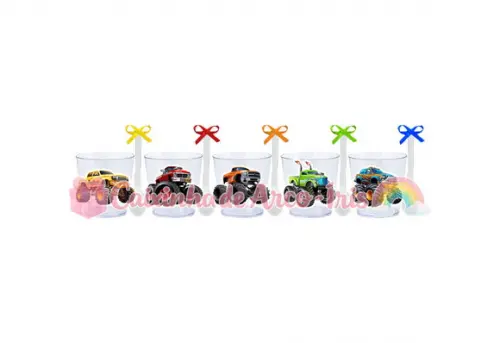 Copinhos com Colherzinhas: Monster Trucks
