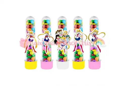 Tubetes com Apliques 3d: Sailor Moon