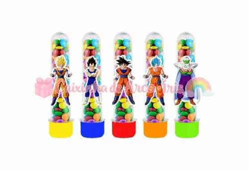 Apliques para Tubetes: Dragon Ball Z