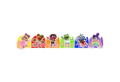100 Forminhas / Toppers: Muppet Babies